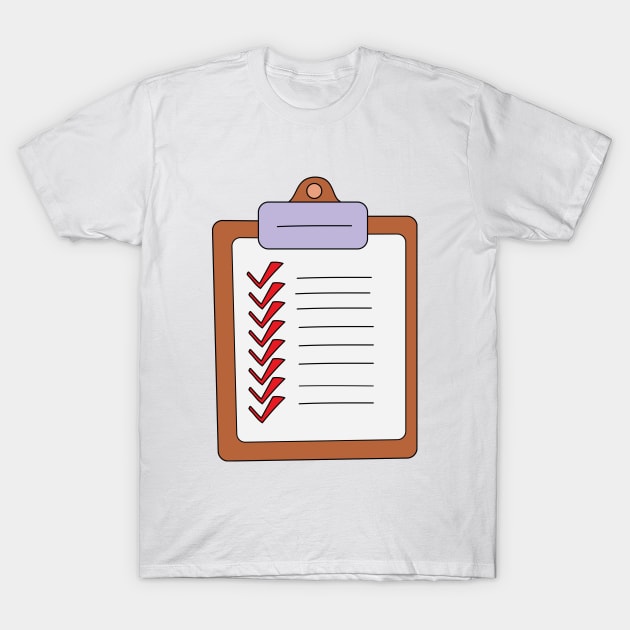 Medical Clipboard T-Shirt by DiegoCarvalho